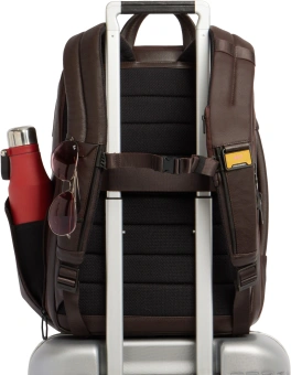 Рюкзак мужской Piquadro Russel CA7162W137/TM темно-коричневый натур.кожа - купить недорого с доставкой в интернет-магазине