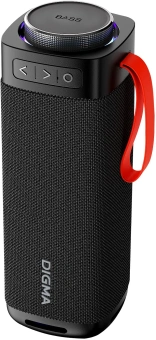 Колонка порт. Digma D-PS1522 черный 60W 2.0 BT 10м 3000mAh (PS1522B) - купить недорого с доставкой в интернет-магазине