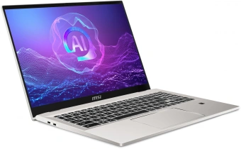 Ноутбук MSI Prestige A16 AI+ A3HMG-083RU Ryzen AI 9 365 32Gb SSD1Tb AMD Radeon 880M 16" OLED UHD+ (3840x2400) Windows 11 Home silver WiFi BT Cam (9S7-159K32-083) - купить недорого с доставкой в интернет-магазине