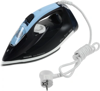 Утюг Philips DST7030/20 2800Вт синий - купить недорого с доставкой в интернет-магазине