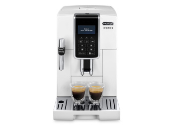 Кофемашина Delonghi Dinamica ECAM350.35.W 1450Вт белый - купить недорого с доставкой в интернет-магазине