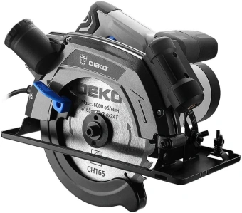 Циркулярная пила (дисковая) Deko CSDK-1500 PRO 1500Вт (ручная) D диска.:165мм (085-1150) - купить недорого с доставкой в интернет-магазине