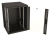 Шкаф коммутационный Hyperline (TWB-0966-GP-RAL9004) настенный 9U 600x600мм пер.дв.стекл 2 бок.пан. 60кг черный IP20 сталь - купить недорого с доставкой в интернет-магазине
