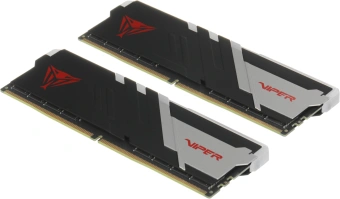 Память DDR5 2x32GB 6000MHz Patriot PVVR564G600C30K Viper Venom RGB RTL Gaming PC5-48000 CL30 DIMM 288-pin 1.45В kit с радиатором Ret - купить недорого с доставкой в интернет-магазине
