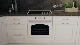 Духовой шкаф Электрический Gorenje BOS67371CLI бежевый - купить недорого с доставкой в интернет-магазине