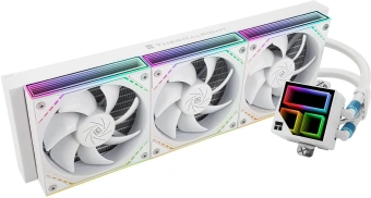 Система водяного охлаждения Thermalright Frozen Infinity 360 ARGB Soc-AM5/AM4/1200/1700/1851 белый 4-pin 28.2dB Al Ret (F-INFINITY-360-WH) - купить недорого с доставкой в интернет-магазине