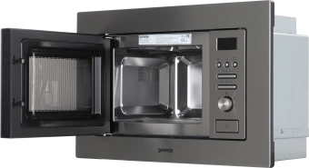 Микроволновая печь Gorenje BM201AG1X 20л. 800Вт нержавеющая сталь (встраиваемая) - купить недорого с доставкой в интернет-магазине