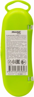 Готовальня Silwerhof Daily корпус зеленый пластик 12см с гнездом для карандаша в компл.:карандаш - купить недорого с доставкой в интернет-магазине