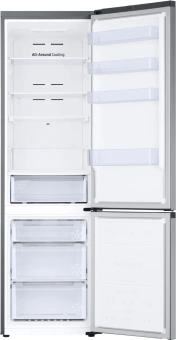 Холодильник Samsung RB38C671DSA/EF 2-хкамерн. серебристый - купить недорого с доставкой в интернет-магазине