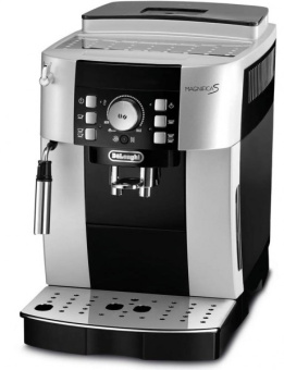 Кофемашина Delonghi Magnifica S ECAM21.117.SB 1450Вт серебристый/черный - купить недорого с доставкой в интернет-магазине