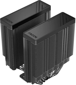 Устройство охлаждения(кулер) ID-Cooling Frozn A620 Pro Se Soc-AM5/AM4/1151/1200/2066/1700 черный 4-pin 15-35dB Al+Cu 260W 1020gr Ret - купить недорого с доставкой в интернет-магазине