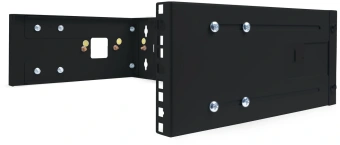 Кронштейн телекоммуникационный Cabeus NC-3U-BK настен. регул.глуб. 3U 19" нагр.:15кг черный - купить недорого с доставкой в интернет-магазине