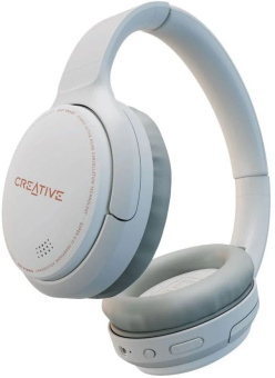 Гарнитура мониторные Creative Zen Hybrid 1.2м белый беспроводные bluetooth оголовье (51EF1010AA000) - купить недорого с доставкой в интернет-магазине