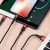Кабель Hoco X26 Xpress one 80282 USB (m)-Lightning (m)/USB Type-C (m)/micro USB (m) 1м черный/красный - купить недорого с доставкой в интернет-магазине