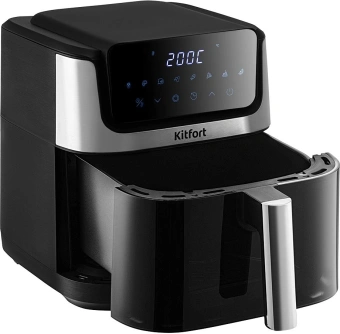 Аэрогриль Kitfort КТ-2284 6.5л 1800Вт черный - купить недорого с доставкой в интернет-магазине