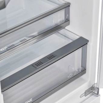 Холодильник Maunfeld MBF177NFWHGR 2-хкамерн. инвертер (КА-00021758) - цена, купить или заказать с доставкой в интернет-магазине Холодильник Maunfeld MBF177NFWHGR 2-хкамерн. инвертер (КА-00021758) - купить недорого с доставкой в интернет-магазине