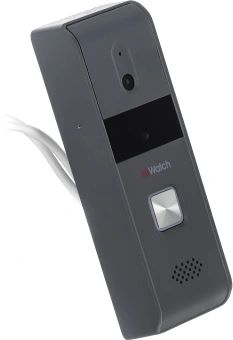 Комплект домофона HiWatch DS-D100K серебристый - купить недорого с доставкой в интернет-магазине