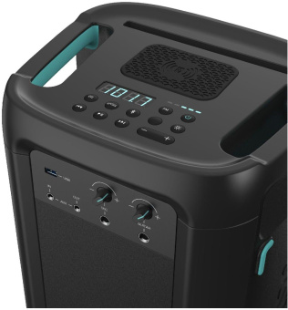 Минисистема Hisense Party Rocker One черный 300Вт FM USB BT - купить недорого с доставкой в интернет-магазине