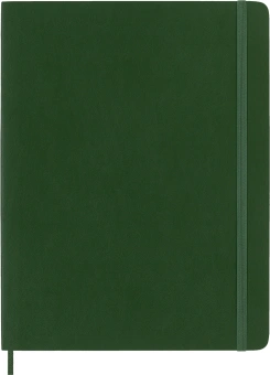 Блокнот Moleskine CLASSIC SOFT QP623K15 XLarge 190х250мм 192стр. нелинованный мягкая обложка зеленый - купить недорого с доставкой в интернет-магазине