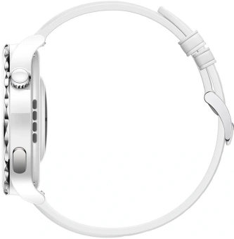 Смарт-часы Huawei Watch GT 3 Pro Frigga-B19V 43мм 1.32" AMOLED корп.белый/серебристый рем.белый разм.брасл.:130-190мм (55028857) - купить недорого с доставкой в интернет-магазине