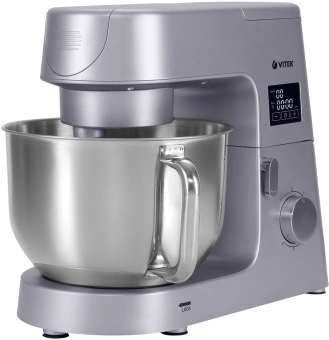 Миксер планетарный Vitek VT-PM0550 2000Вт серебристый - купить недорого с доставкой в интернет-магазине