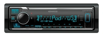 Автомагнитола Kenwood KMM-BT408 1DIN 4x50Вт v4.2 DSP 3 - купить недорого с доставкой в интернет-магазине