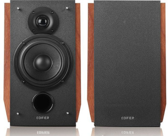 Колонки Edifier R1700BTs 2.0 коричневый 66Вт BT - купить недорого с доставкой в интернет-магазине