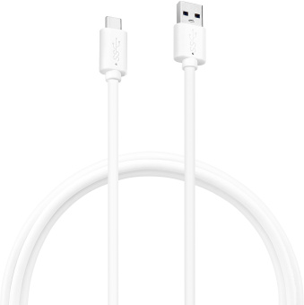 Кабель Buro BHP USB-TPC-1.8W USB (m)-USB Type-C (m) 1.8м белый - купить недорого с доставкой в интернет-магазине