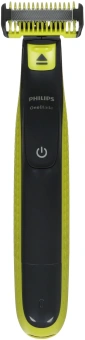 Бритва сетчатая Philips OneBlade QP2824/10 реж.эл.:3 питан.:аккум. черный/зеленый - купить недорого с доставкой в интернет-магазине
