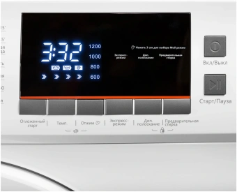 Стиральная машина Maunfeld MFWM148WH класс: A+++ загр.фронтальная макс.:8кг белый инвертер - купить недорого с доставкой в интернет-магазине