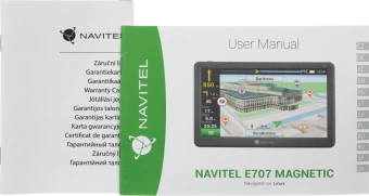 Навигатор Автомобильный GPS Navitel E707 Magnetic 7" 800x480 8Gb microSDHC серый Navitel - купить недорого с доставкой в интернет-магазине