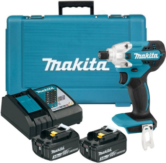 Шуруповерт Makita DTD156RFE аккум. патрон:шестигр.1/4" (кейс в комплекте) - купить недорого с доставкой в интернет-магазине