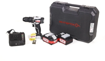 Дрель-шуруповерт Интерскол ДАУ-13/36В 50 аккум. патрон:быстрозажимной (кейс в комплекте) (850.2.2.70) - купить недорого с доставкой в интернет-магазине