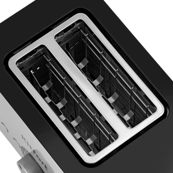 Тостер Kitfort КТ-6210 850Вт серебристый/черный - купить недорого с доставкой в интернет-магазине