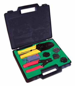 Набор инструментов Lanmaster LAN-NT-TK/COAX для коаксиального кабеля - купить недорого с доставкой в интернет-магазине