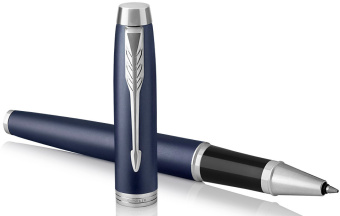 Ручка роллер Parker IM Core T321 (1931661) Matte Blue CT F черн. черн. подар.кор. - купить недорого с доставкой в интернет-магазине