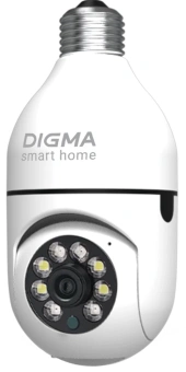 Камера видеонаблюдения IP Digma DiVision 301 Wi-Fi 3.6-3.6мм цв. корп.:белый (DV301) - купить недорого с доставкой в интернет-магазине
