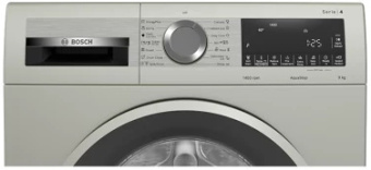 Стиральная машина Bosch Serie 4 WGA2440XME пан.англ. класс: A+++ загр.фронтальная макс.:9кг серебристый инвертер - купить недорого с доставкой в интернет-магазине