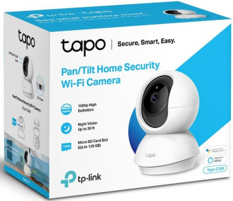 Камера видеонаблюдения IP TP-Link Tapo C200 4-4мм цв. корп.:белый - купить недорого с доставкой в интернет-магазине