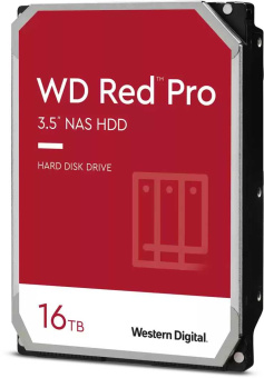 Жесткий диск WD SATA-III 16Tb WD161KFGX NAS Red Pro (7200rpm) 512Mb 3.5" - купить недорого с доставкой в интернет-магазине