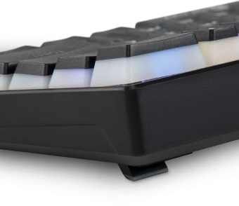 Клавиатура Оклик K763W механическая черный USB беспроводная BT/Radio Multimedia for gamer LED (1920548) кабель 1.5м - купить недорого с доставкой в интернет-магазине