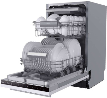 Посудомоечная машина встраив. Midea MID45S450i 1930Вт узкая - купить недорого с доставкой в интернет-магазине