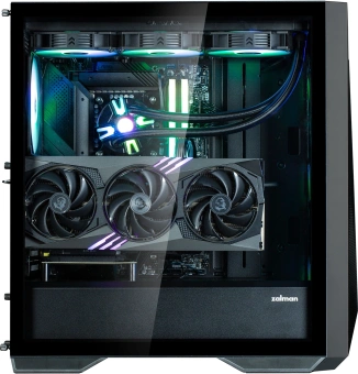 Корпус Zalman Z9 Iceberg MS черный без БП E-ATX 7x120mm 2x140mm 2x200mm 2xUSB2.0 2xUSB3.0 audio bott PSU - купить недорого с доставкой в интернет-магазине