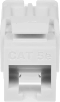 Модуль Hyperline KJNE-8P8C-C5E-90-WH информ. KeystoneRJ45 кат.5E UTP бел. (упак.:1шт) - купить недорого с доставкой в интернет-магазине