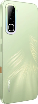 Смартфон Infinix X6895B Hot 70 128Gb 8Gb зеленый моноблок 3G 4G 2Sim 6.78" 720x1576 Android 16 50Mpix 802.11 a/b/g/n/ac NFC GPS Protect FM microSD max2048Gb - купить недорого с доставкой в интернет-магазине