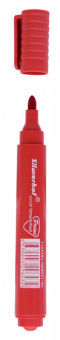 Маркер перманентный Silwerhof Prime пулевидный пиш. наконечник 1-3мм красный коробка - купить недорого с доставкой в интернет-магазине