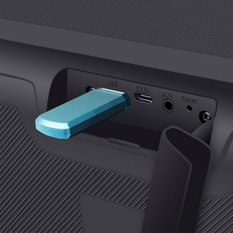 Колонка порт. Sven PS-380 черный 40W 2.0 BT/3.5Jack/USB 10м 3000mAh (SV-021290) - купить недорого с доставкой в интернет-магазине