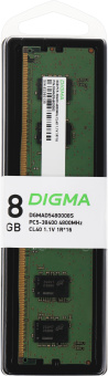 Память DDR5 8GB 4800MHz Digma DGMAD5480008S RTL PC5-38400 CL40 DIMM 288-pin 1.1В single rank Ret - купить недорого с доставкой в интернет-магазине