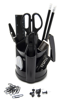 Настольный набор Silwerhof (14 предметов) пластик черный - купить недорого с доставкой в интернет-магазине