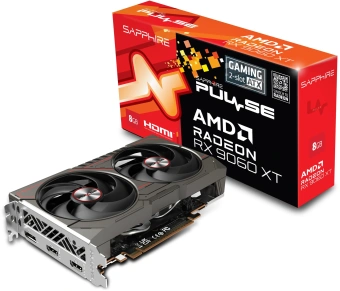Видеокарта Sapphire PCI-E 5.0 11350-05-20G PULSE AMD RADEON RX 9060 XT GAMING 8GB DUAL HDMI DP LITE AMD Radeon RX 9060XT 8Gb 128bit GDDR6 2530/20000 HDMIx2 DPx1 HDCP Ret - купить недорого с доставкой в интернет-магазине